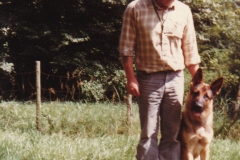 Erik Berg Madsen og Bachus (Barre)