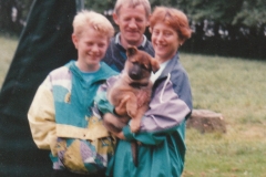 Brian, Lars Cherie og Ellen